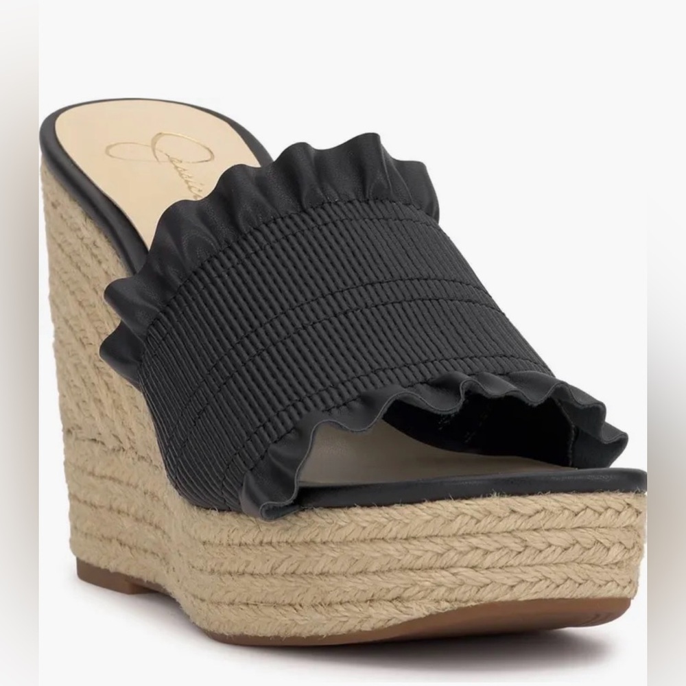 NWOT Jessica Simpson “Serilda” espadrille wedges - 8